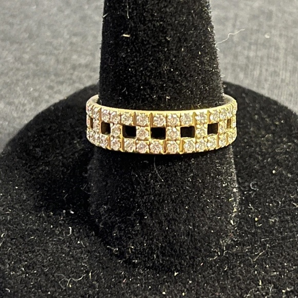 Tiffany T True Wide Ring .99 carats pristine size 7.5 - Picture 3 of 4